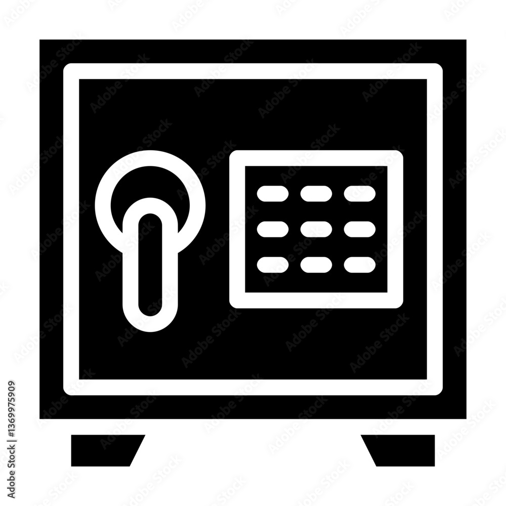 safe box icon safe box icon