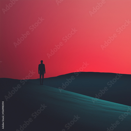 Ambient music album cover