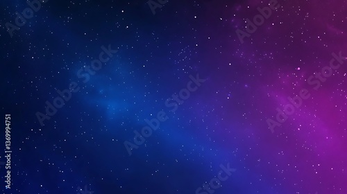 Space background with stars and nebula for compositing and digital artwork creation photo