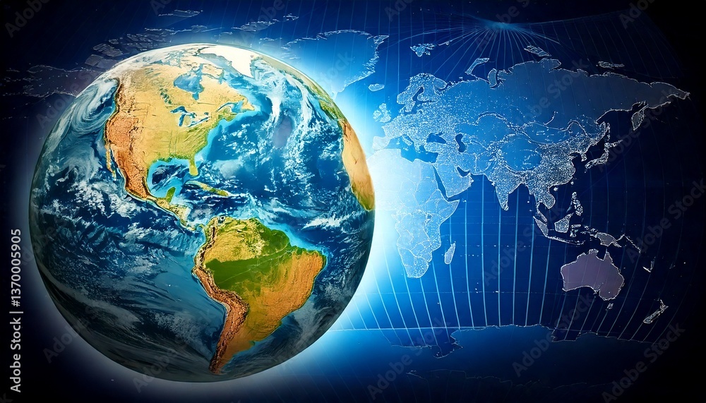 Fototapeta premium Earth
