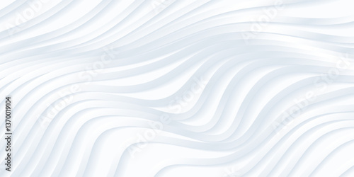Premium background design with white line pattern (texture) in luxury pastel colour. Abstract horizontal vector template for business banner, formal backdrop, prestigious voucher,