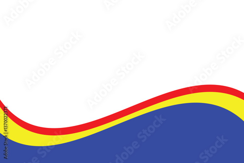 red blue yellow background