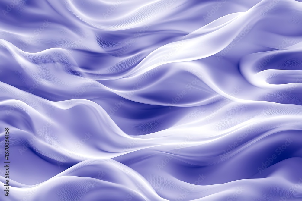 Fototapeta premium Abstract Flowing Purple Background Design