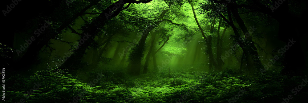 Enchanted Forest: Mystical Green Woods Enchanted Forest: Mystical Green Woods