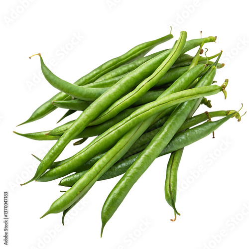 Green beans isolated