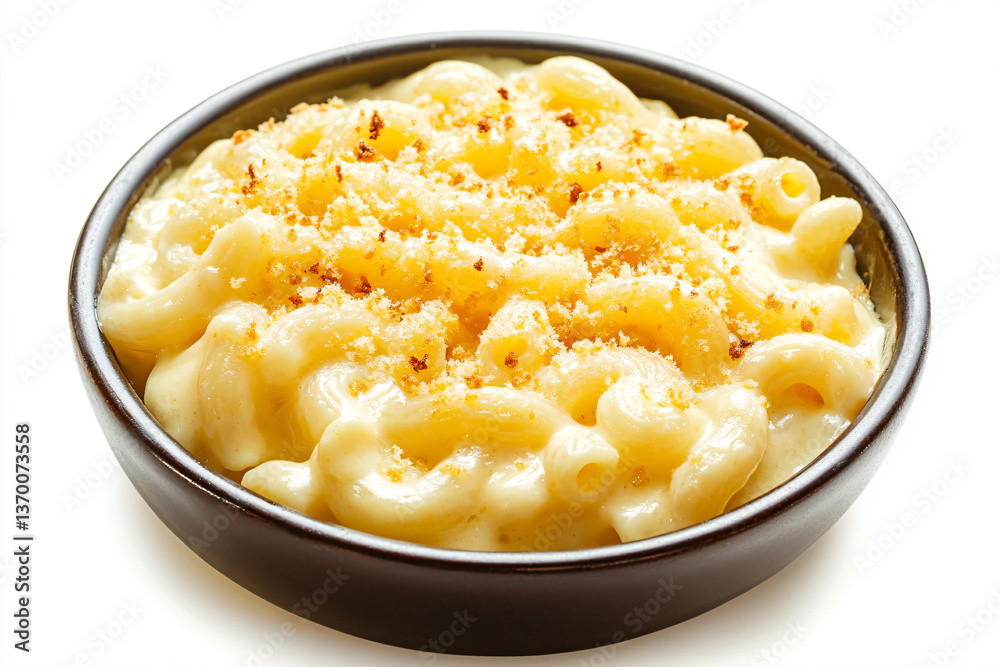a bowl of macaroni and cheese with a spoon a bowl of macaroni and cheese with a spoon