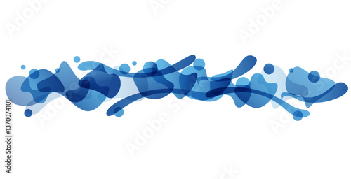 sfondo, forme, astratte, splash, mare, acqua, estate, grafica, onde,