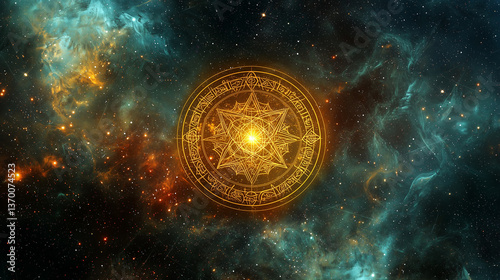 星界の魔法陣 ― 銀河に揺らめく魔法の輪