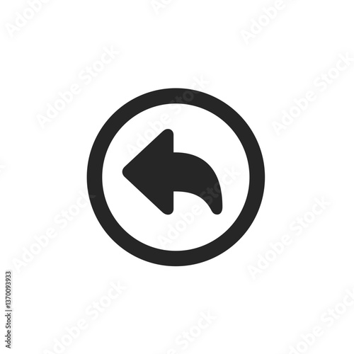 Left Up Turn Circle