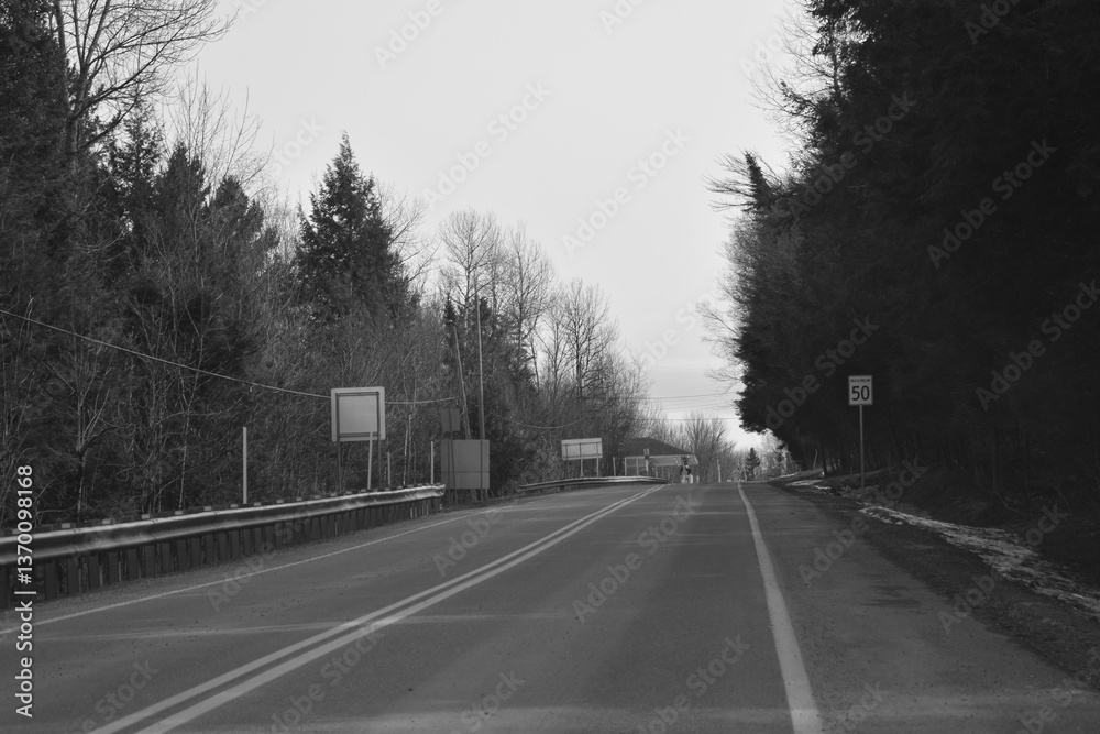 Mont Singer 28 Mars 2025 - N&B