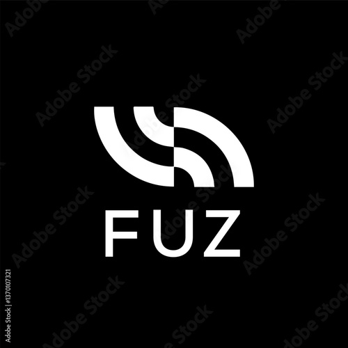 FUZ  creative minimalist letter logo.