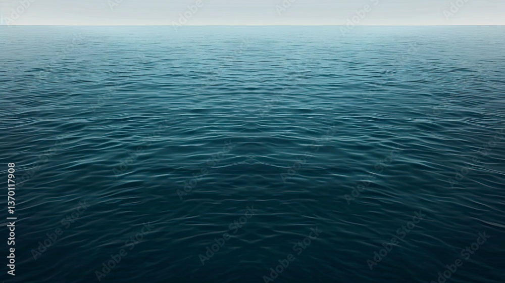 Obraz premium Calm ocean surface