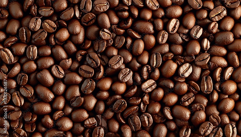 Obraz premium Coffee Beans Close Up