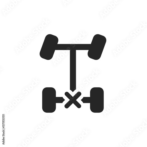 Rear Axle Disengaged Icon