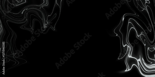 Abstract black and white marble texture background. Design wrapping paper. Creative swirled or curve. For use element wallpaper, corporate, business, advertising, cover, banner, textile print