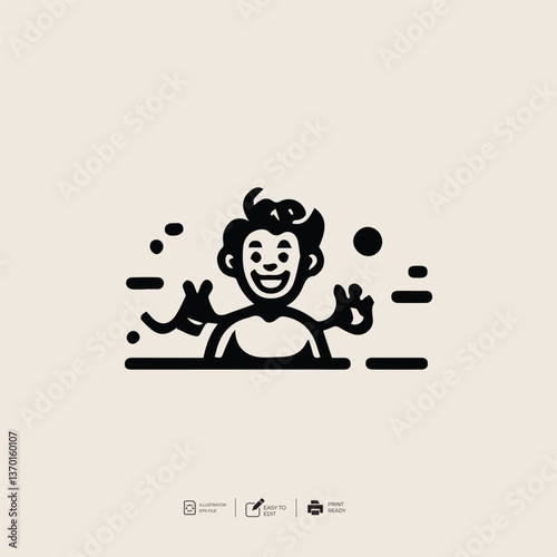 Logo template design ideas vector