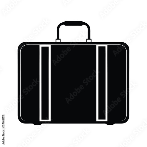 suitcase with luggage