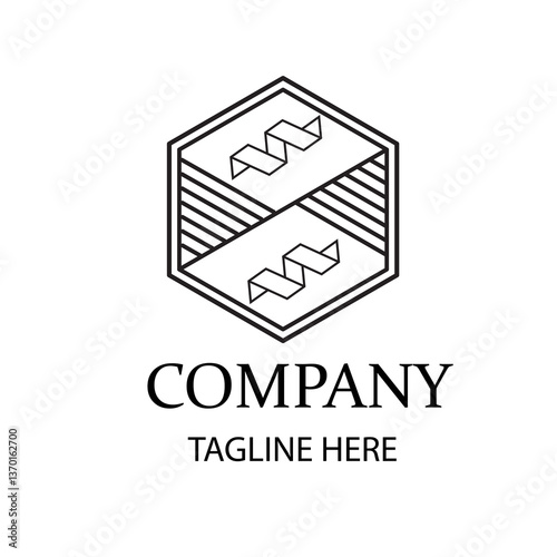 vector illustration of a logo for a company	