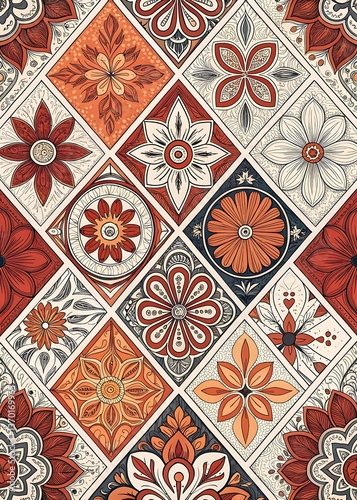 Creative pattern background illustration