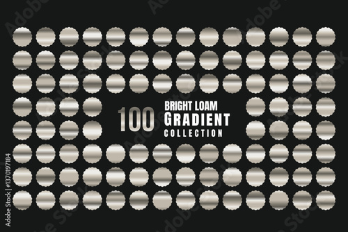 Bright Loam artistic 100 gradients web background