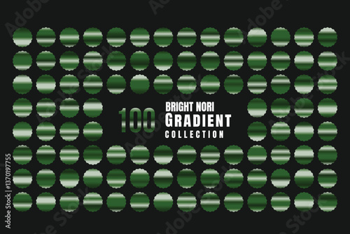 Bright Nori web background 100 gradients ui design
