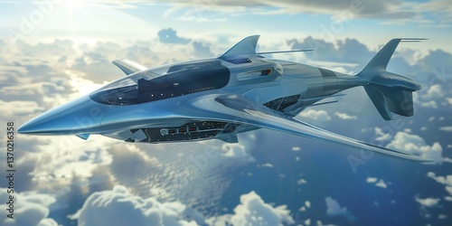 Hypersonic strike drone engineered after relentless speed of blue shark ultra streamlined body slicing through air silent efficiency targeting system replicates predator precise instinct locking onto