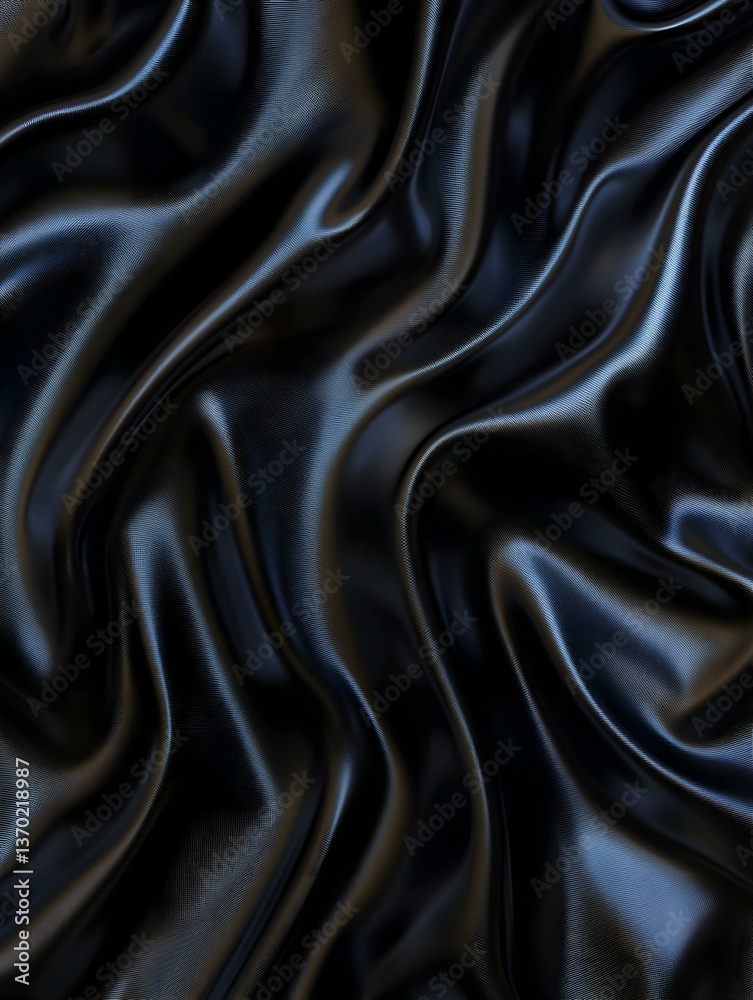 Luxurious dark blue silk fabric with elegant folds and draping. Perfect for backgrounds, fashion, and design projects. Luxurious dark blue silk fabric with elegant folds and draping. Perfect for backgrounds, fashion, and design projects.