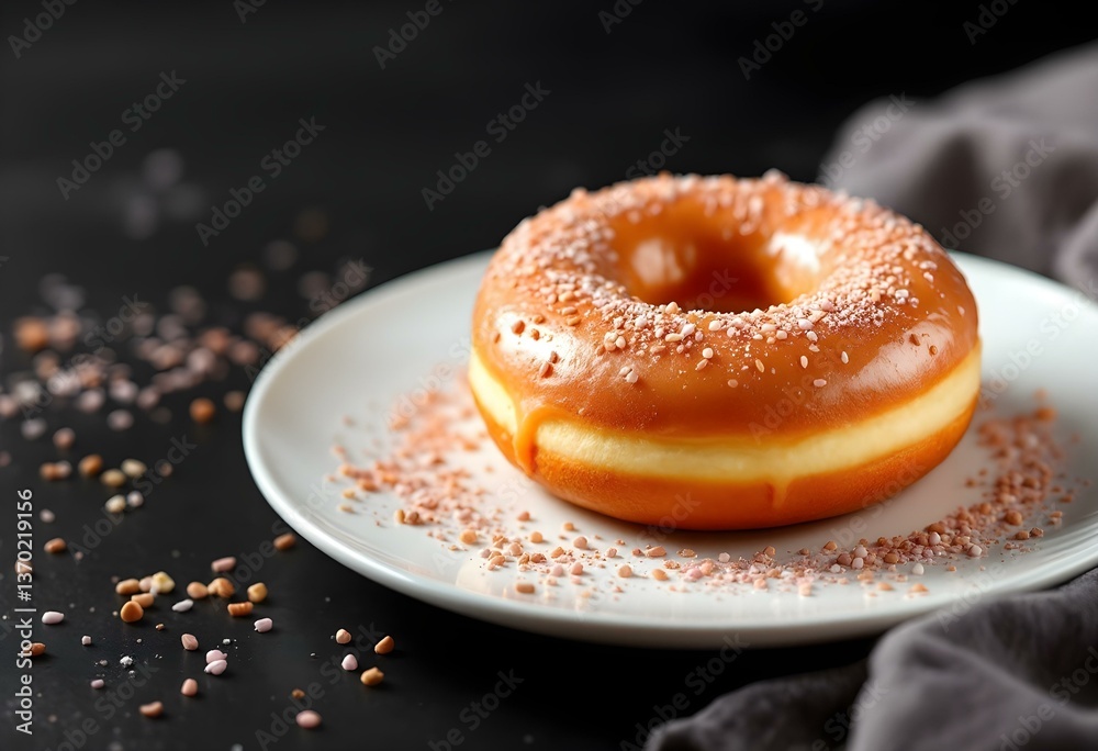 Fresh bagel with cream cheese and coffee on a plate, a delicious homemade breakfast snack Fresh bagel with cream cheese and coffee on a plate, a delicious homemade breakfast snack