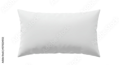 Isolated White Pillow