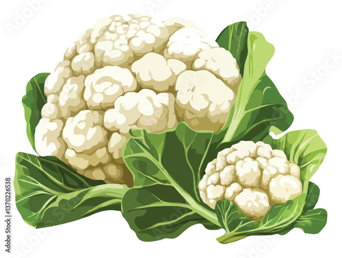 cauliflower vector art
