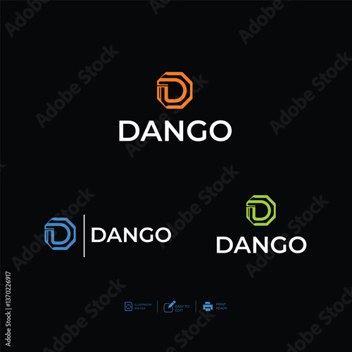 Logo template design ideas vector