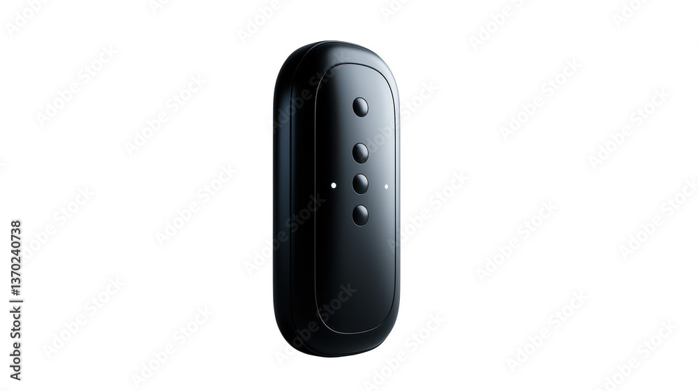 Sleek black smartphone, a closeup view of modern mobile technology on dark background Sleek black smartphone, a closeup view of modern mobile technology on dark background