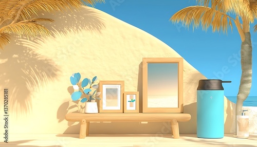 Beachside Display Shelf