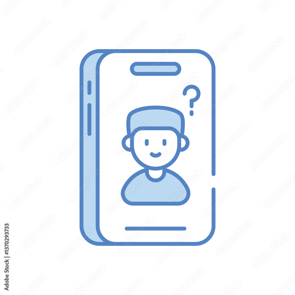 Quetions icon vector stock illustration Quetions icon vector stock illustration