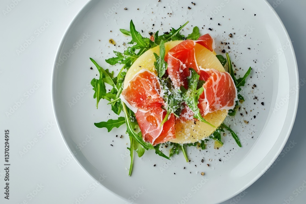 Italian Prosciutto and Melon Dish