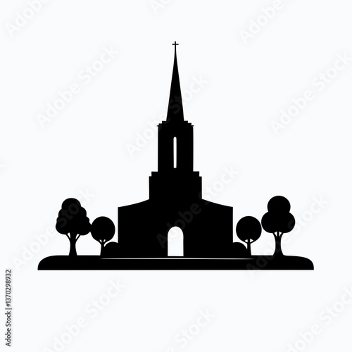 church silhouette