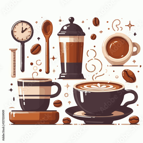 coffee, drink, background, cafe, white, caffeine, beverage, espresso, food, brown, black, aroma, mug, cup, cappuccino, closeup, mocha, dark, breakfast, isolated, table, morning, hot, fresh, natural, t