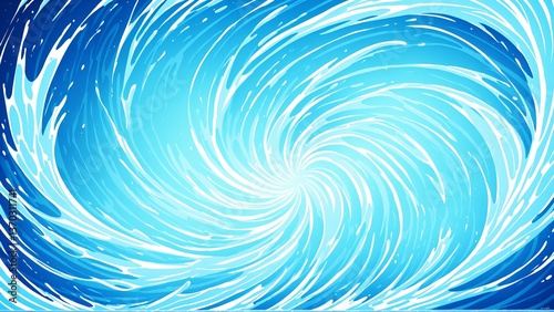 xplosive Water Splash and Wave Effect Illustration Background in Blue Gradient
青いグラデーションで描かれた水の爆発と波のエフェクト背景イラスト