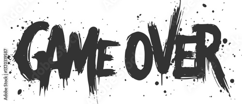 Creative design of game over message