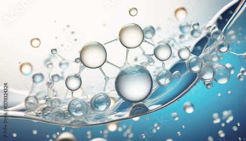 Exploring molecular composition of cosmetic liquid ingredients for skincare innovation