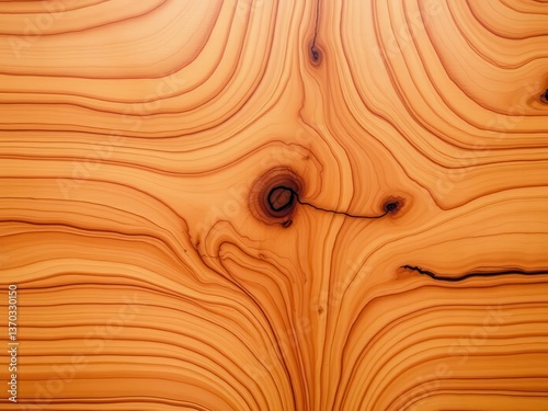 Intricate Wood Grain Texture with Knots