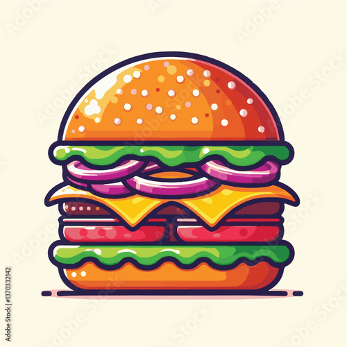 burger, hamburger, meal, food, meat, cheeseburger, fast food, beef, dinner, fast, restaurant, lunch, snack, tasty, fastfood, cheese, delicious, bread, sandwich, white, background, gourmet, bun, lettuc