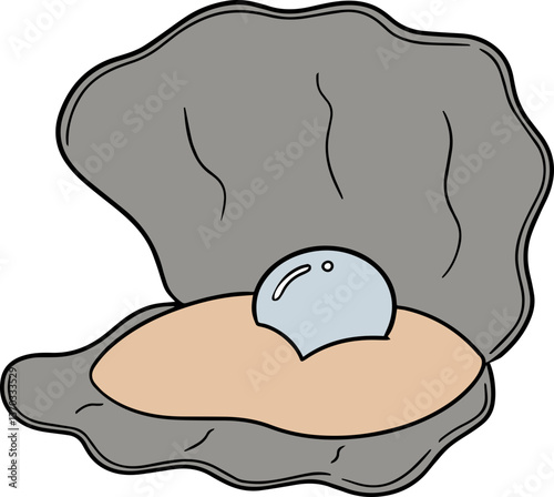 Illustration of sea shell
