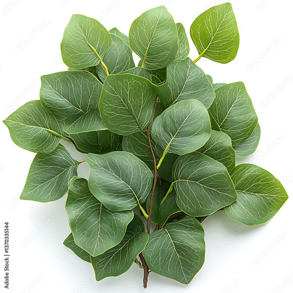 Obraz premium Fresh leaves bunch studio shot