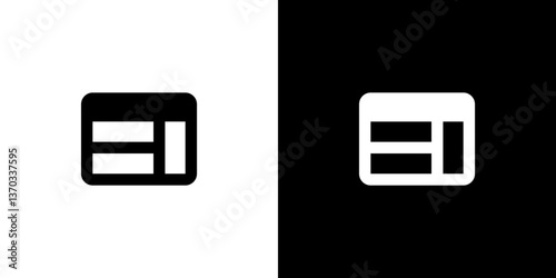 Horizontal Bar Chart Icon

