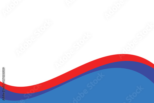 Free Download red blue waves background - GFXLoad