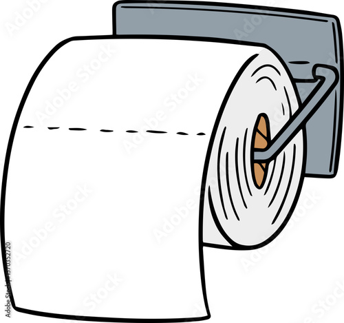 Illustration of tissue paper
