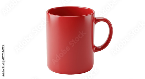 Isolated Red Coffee Mug