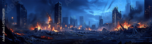 Deserted Metropolis: The Edge of Civilization