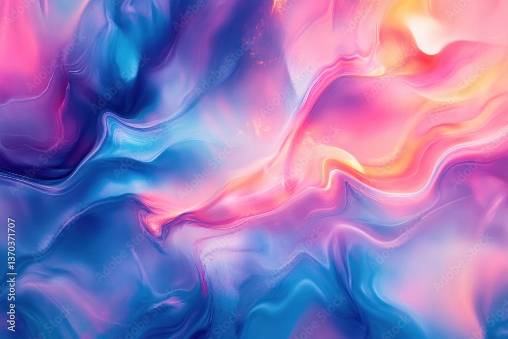 Obraz premium abstract vibrant liquid background